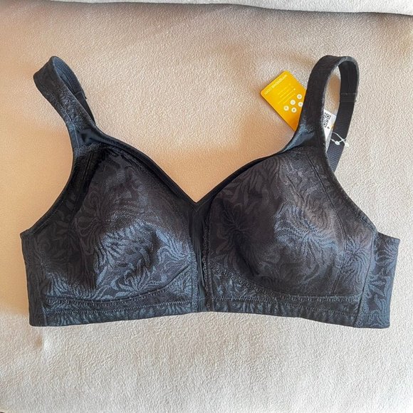 Full Coverage Minimizer Bra Non Padded Wirefree Comfort Strap Bra Plus Size 42C - Picture 2 of 6